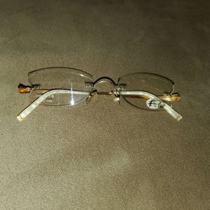 Flair rimless eye glasses